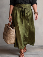 Black and Olive Two-Piece Summer Set - Eliza Blake