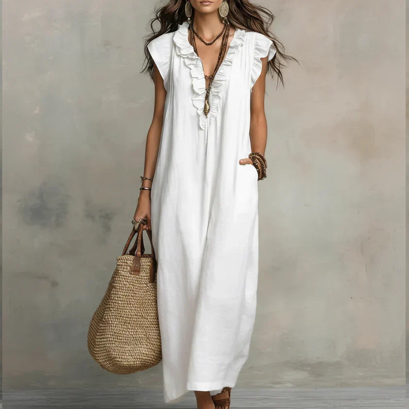 Long Bohemian Maxi Dress - Eliza Blake