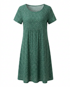 Short Sleeve Summer Midi Dress - Eliza Blake
